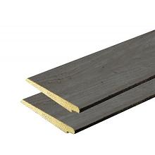 Vuren Zweeds Rabat 1-2,5x18x300cm rotsgrijs gesp.