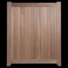 Hardhouten Poort enkel 150x180cm linksdr.