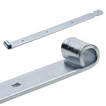 Hengenset verzinkt t.b.v. enkele poort B. 100,125cm