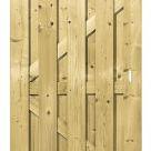 Vuren Poort toog 100x180cm + slotgatvoor.