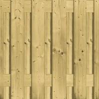 Vuren Scherm recht 21-pl. 90x180cm
