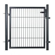 Poort Antraciet enkel 100x100cm compl.