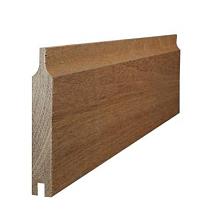 Bangkirai 21x145mm rabatdeel 2-zijdig Barok