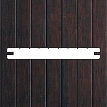 Bamboe Deck Thermo Melody glad/grofpr. geolied dark 1,8x10,3cm L. 186cm