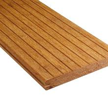 Bamboe Deck Thermo Samba glad/grofpr. geolied light 1,8x13,9cm L. 225cm