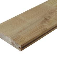 Robinia Deck glad fingerjoint 2,2x12cm lengte 400cm t.b.v. clip