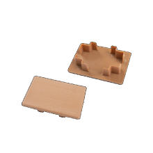 Brise Soleil Cedar eindkap 4,2x6cm 6st.