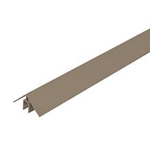 WEO Alum. Klikprofiel Light Grey RAL7006 50x50mm lengte 300cm