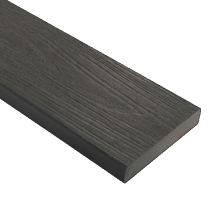Fundeck Dark Grey kantplank 2,3x13,8cm lengte 300cm