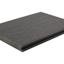 Fundeck Dark Grey massief 2,3x21cm lengte 400cm