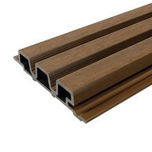 WPC Gevelbekl. WEO35 Teak 3,3x17 (14) cm lengte 290cm (brandkl. D)