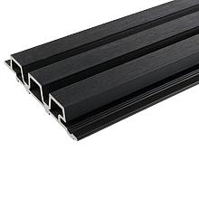 WPC Gardenwall WEO35 Ebony Black 3,3x17 (14) cm lengte 290cm