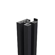 Boston Alum. H Paal RAL9005 7,5x7,5x190cm