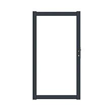 Boston Alum. Poortframe RAL9005 98x183cm incl. insteekslot