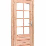 Douglas Deur enkel 8-ruits 90x201cm linksdr. blank