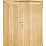 Vuren Deur dubbel dicht 168x201cm blank