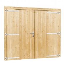 Vuren Deur dubbel dicht 255x209cm blank