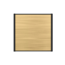 WPC Scherm Premium Cedar 180x180cm (incl. 12st. board/u-lijst./connect./stab. lijst)