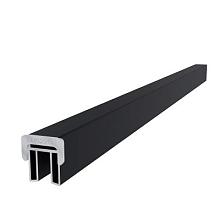 NewTechWood Alum. Frameset Zwart t.b.v. schermplanken triple