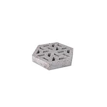 Tegel Oud Hollands Hexagon open Grijs 37,5x37,5x7cm