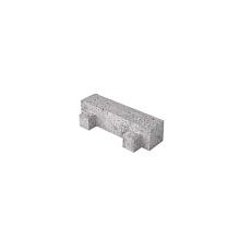 Betonklinker Oud Hollands Grijs 40x10x10cm met nok