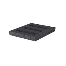 Tegel Oud Hollands Antraciet Grasbeton open 60x60x10cm