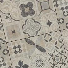 Tugela Ceramica Restopazza Marron décor 60x60x4cm