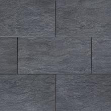 Tugela Ceramica Rosso Profilo Grigio 40x80x4cm