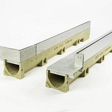 ACO Slotline RVS hoek inw. H.4cm L=850+150mm