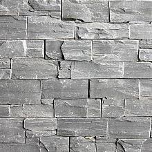 Steenstrip Via Natura Grey Slate XL eind/hoek 45/15x15x2-3,5cm
