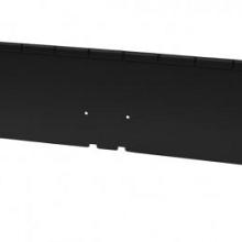 Kantopsluiting Single Flex Grafiet Zwart 16,5x300cm incl. 1x koppelpl. / 4x zelftapp.