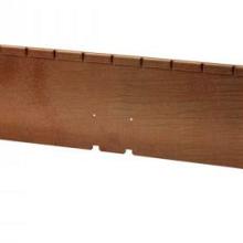 Kantopsluiting Single Flex Corten 10x300cm incl. 1x koppelpl. / 4x zelftapp.