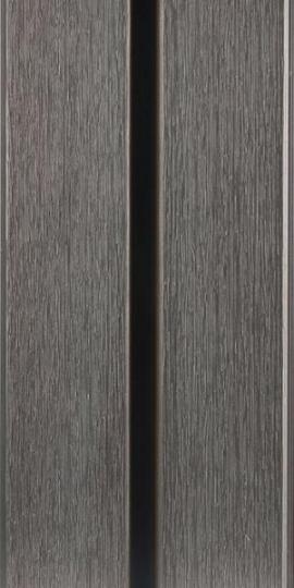 WPC Gevelbekl. WEO60 Dark Grey 3,3x17 (14) cm lengte 290cm (brandkl. D)