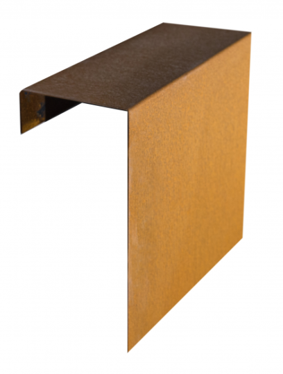 Muurelement Corten overzetstuk 150x30x15,8cm