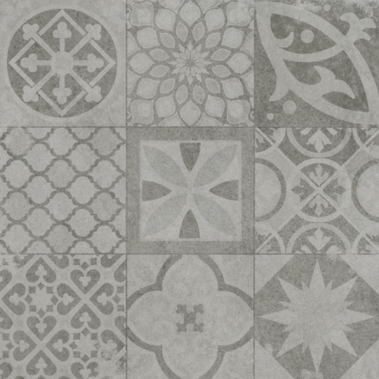 Via Ceramica Total Sand Process 30 Tight Steel decor 60x60x3cm