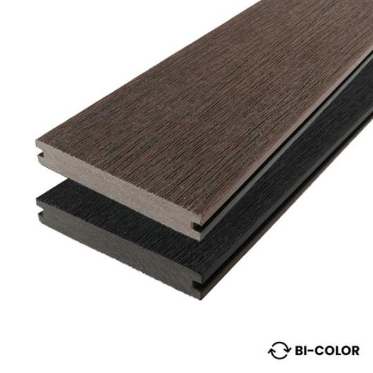 Fundeck Vintage Graphite / Wenge massief 2,3x13,8cm lengte 300cm