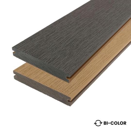 Fundeck Vintage Lunar Grey / Cedar massief 2,3x13,8cm lengte 400cm