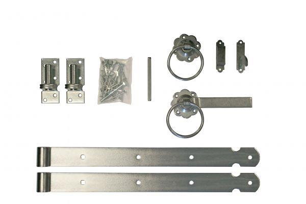 Poortbeslag reliëf t.b.v. hekpoort/lamellendeur/plankendeur