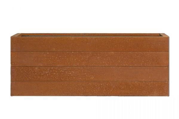 Bloembak Modulair Corten 300x30x70cm