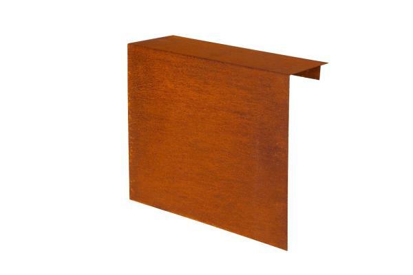 Muurelement Corten overzetstuk 150x45x12,8cm