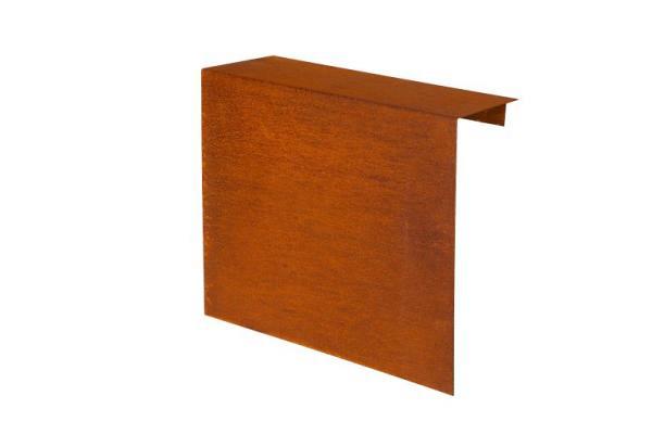 Muurelement Corten overzetstuk 150x30x12,8cm