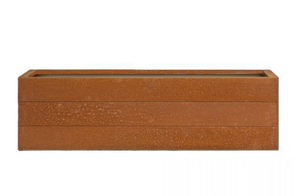 Bloembak Modulair Corten 300x240x42cm