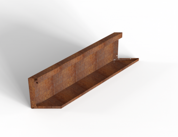 Module+ Corten Paneel-L E 90x28cm