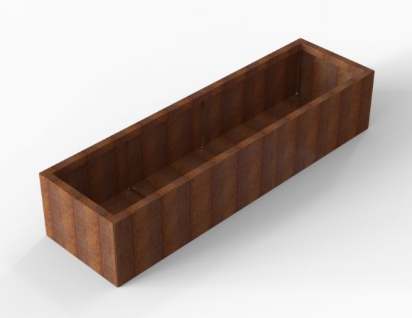 Plantenbak Module+ Corten 60x210x42cm