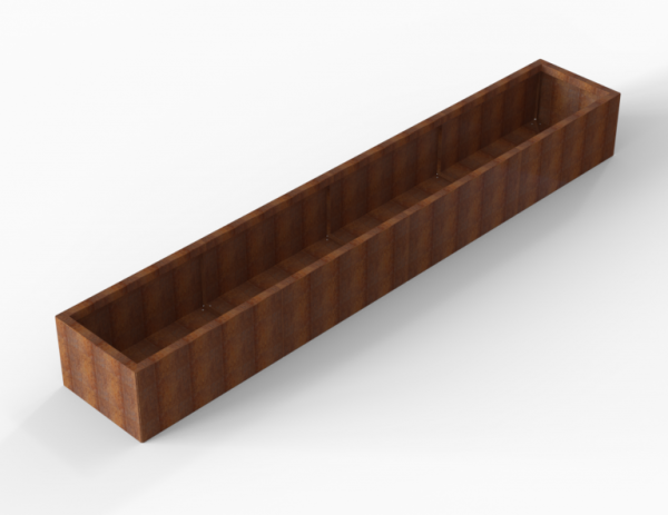 Plantenbak Module+ Corten 60x360x42cm