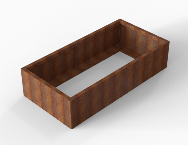 Plantenbak Module+ Corten 90x180x42cm