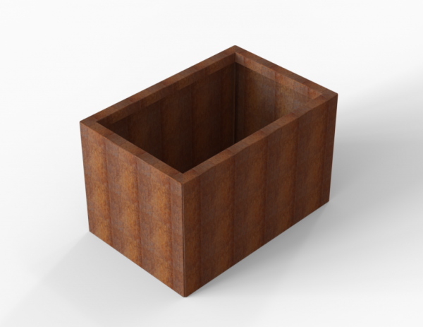 Plantenbak Module+ Corten 60x90x56cm