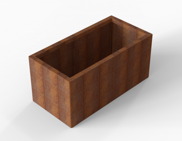 Plantenbak Module+ Corten 60x120x56cm