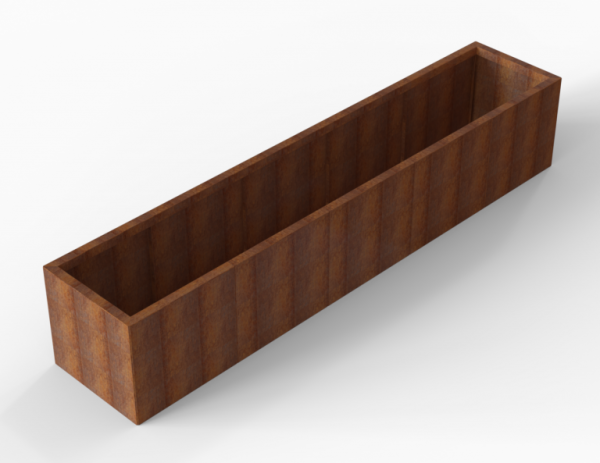 Plantenbak Module+ Corten 60x300x56cm