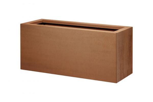 Plantenbak Corten vlak 30x90x40cm